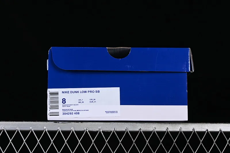 All categories Nk SB Dunk series Nk SB Dunk Low low-top sneakers Nk SB Dunk Low Pro dark blue SB smashed backboard fashion casual sneakers 304292-408